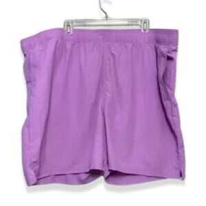 BP Swim Trunks Pull On Elastic Waistband Functional Pockets Purple M 4XL NWOT